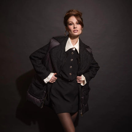Satin Shirt Dress
