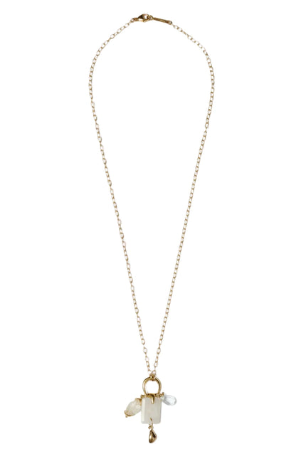 Alessia Necklace Moonstone Mix