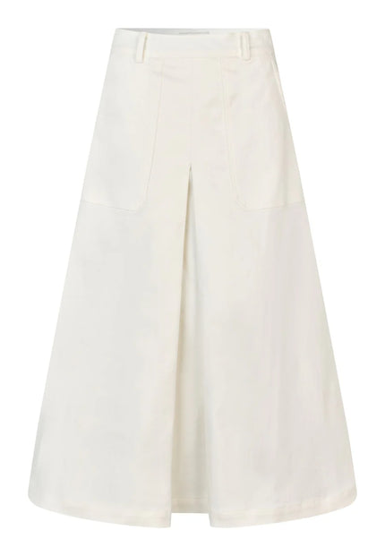 Dinessadea Denim Skirt- White