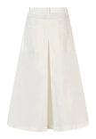 Dinessadea Denim Skirt- White