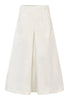 Dinessadea Denim Skirt- White