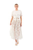 Sunflowers Pleated Skirt