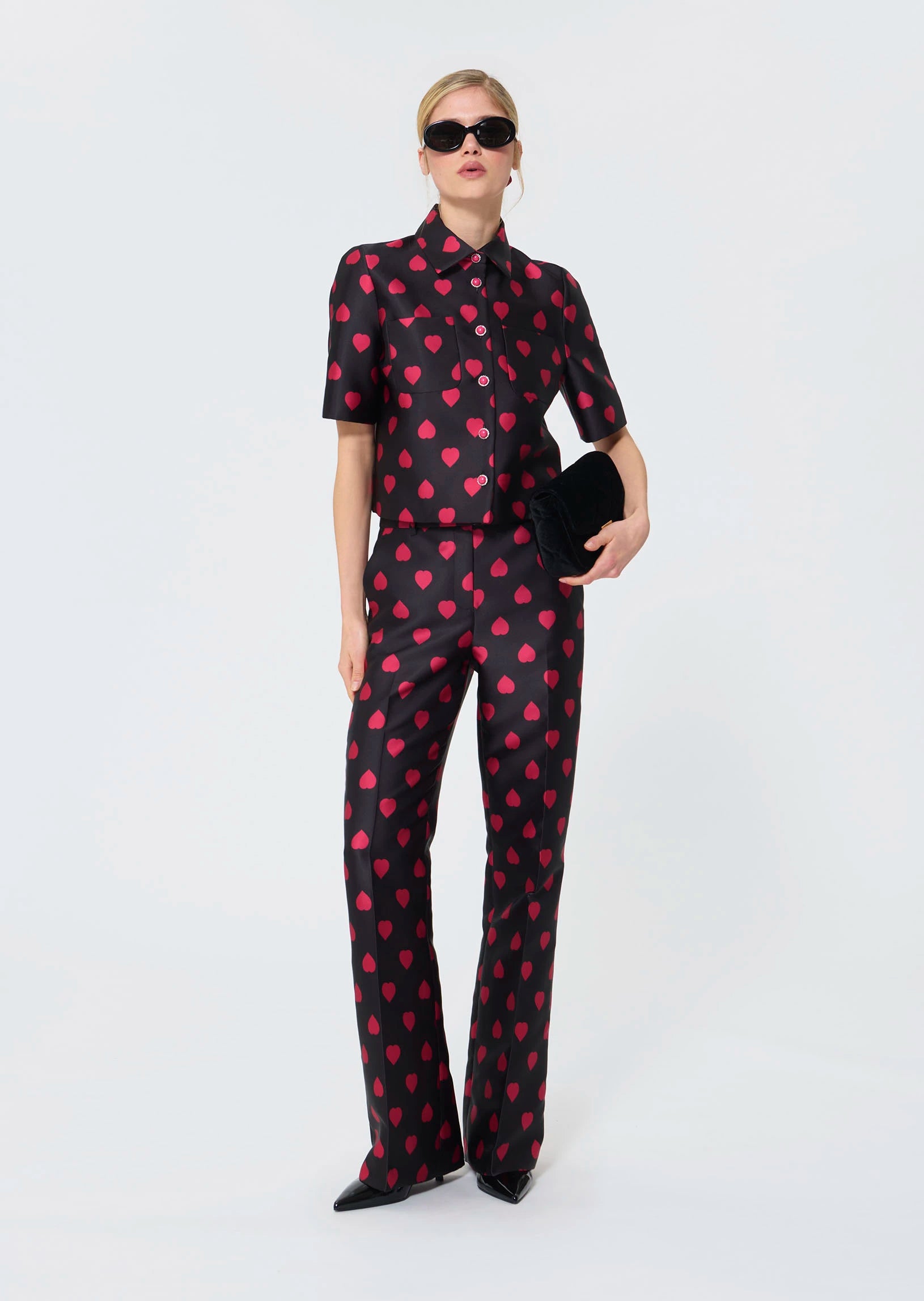Carolane Black Heart Shirt