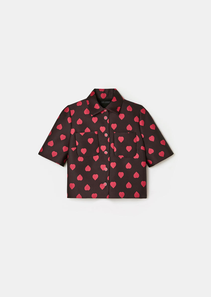 Carolane Black Heart Shirt