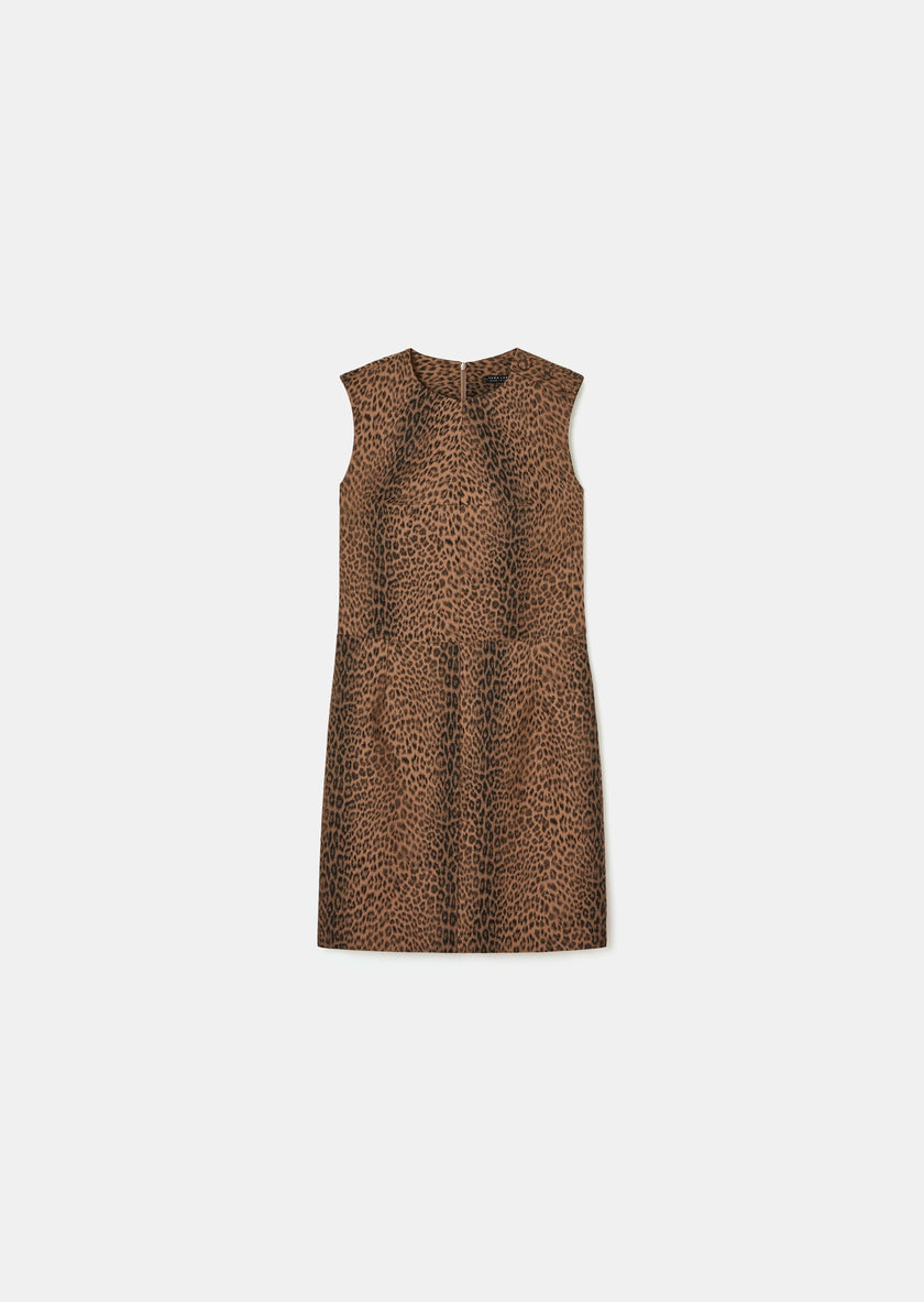 Rohane Cheetah Print Dress