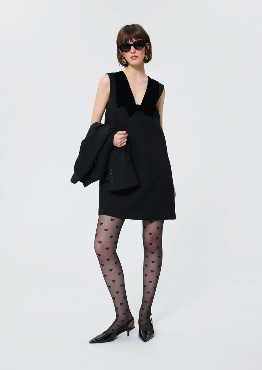 Rusane Black Dress