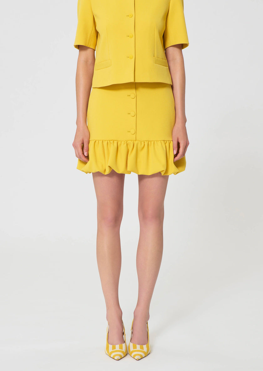 Josie Skirt- Frothy Crepe Mimosa