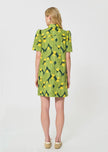 Tara Jarmon Rudy Dark Green Floral Print Dress - Edit by Elaine Turner