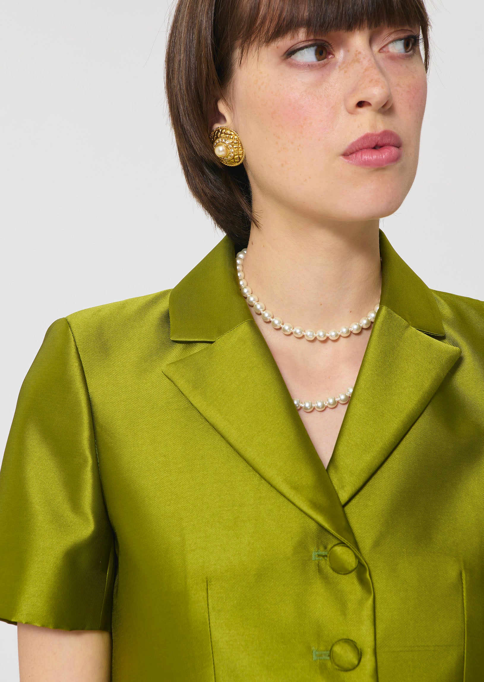 Victoire Green Duchess Jacket