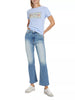 70's Crop Boot Cut Jeans- West Coast Fade