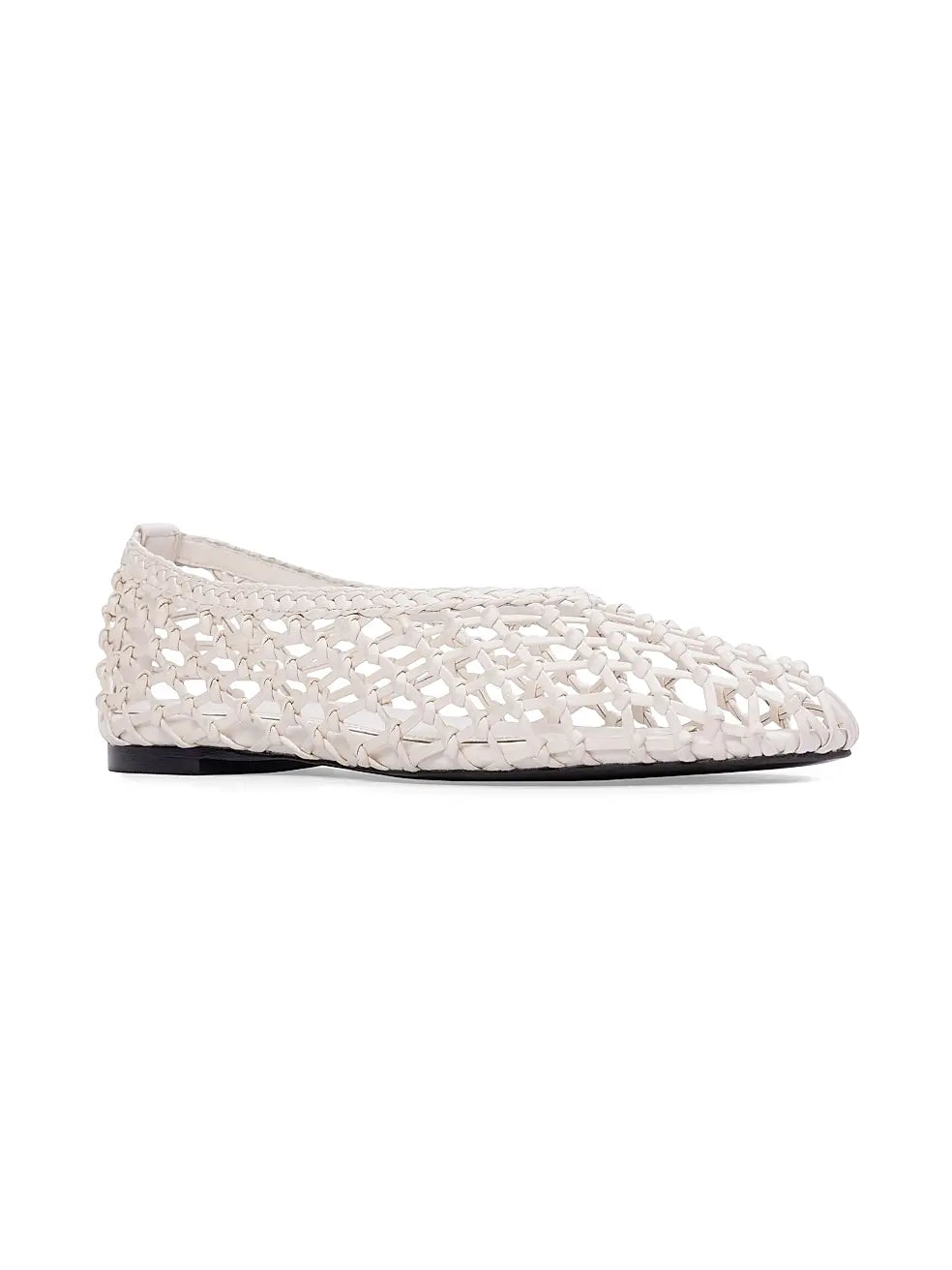 Black Suede Studio- Sonia- Coconut Woven Leather - Edit by Elaine Turner