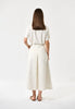 Dinessadea Denim Skirt- White