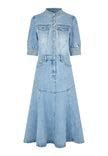 Dea Kudibal- Selenadea Denim Dress - Edit by Elaine Turner