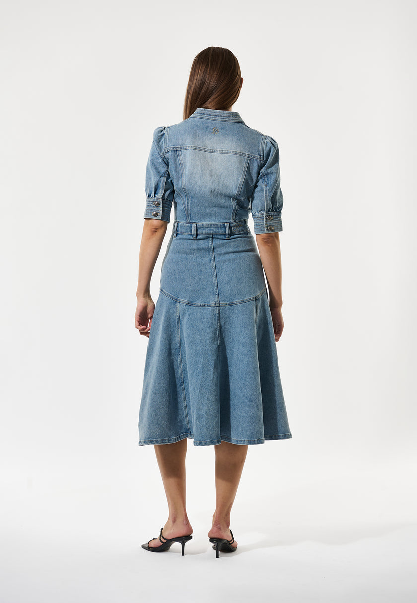 Dea Kudibal- Selenadea Denim Dress - Edit by Elaine Turner