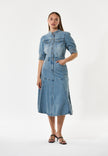 Dea Kudibal- Selenadea Denim Dress - Edit by Elaine Turner