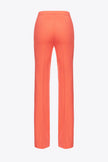 Flared Stretch Technical Trousers