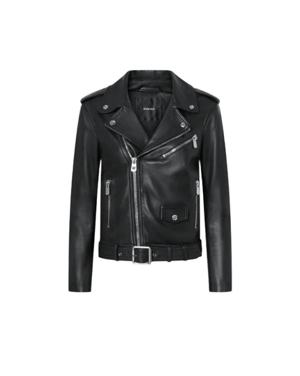 Soft Napa Leather Biker Jacket