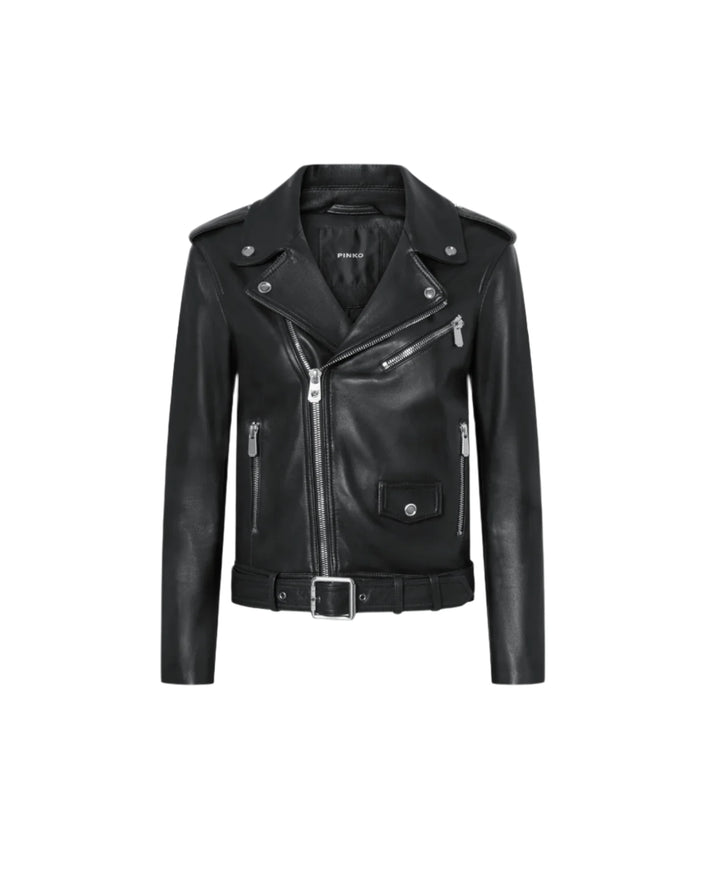 Soft Napa Leather Biker Jacket