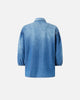 Puff Sleeve Denim Shirt