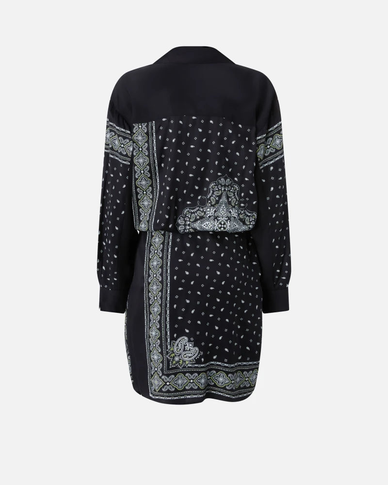 Mini Bandana Western Dress