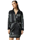 Mini Bandana Western Dress