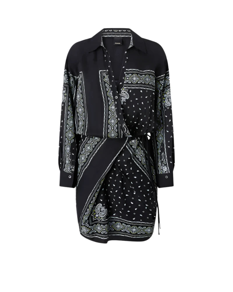 Mini Bandana Western Dress