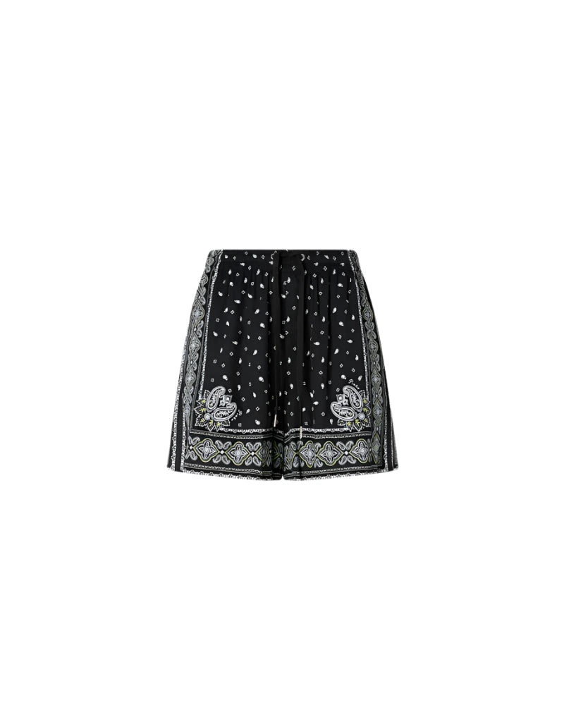 Bandana Print Shorts