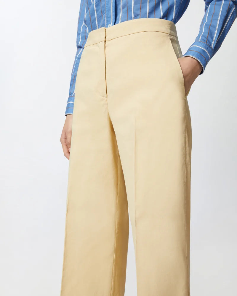 Butter Stretch Linen Trouser