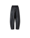 Faux Leather Balloon Trousers