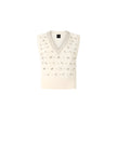 Rhinstone Knit Vest