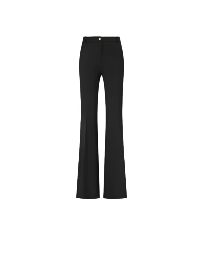 Full Milano Knit Fit & Flare Trousers