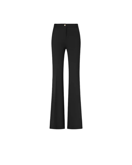 Full Milano Knit Fit & Flare Trousers