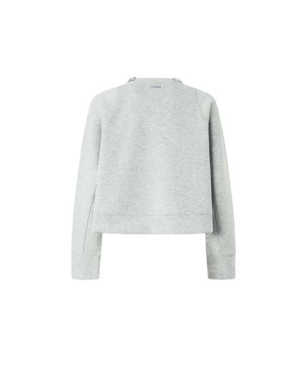 Bejewelled Embellished Sweatshirt