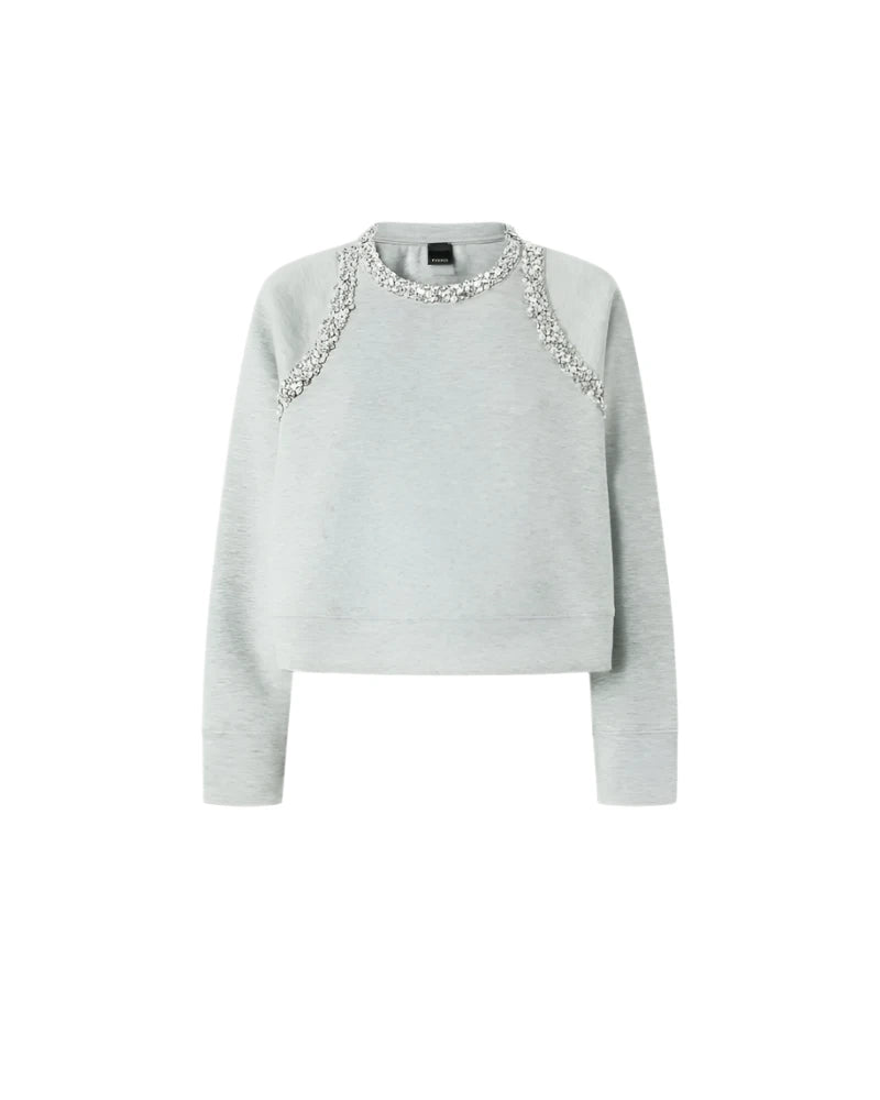 Bejewelled Embellished Sweatshirt – Edit by Elaine Turner
