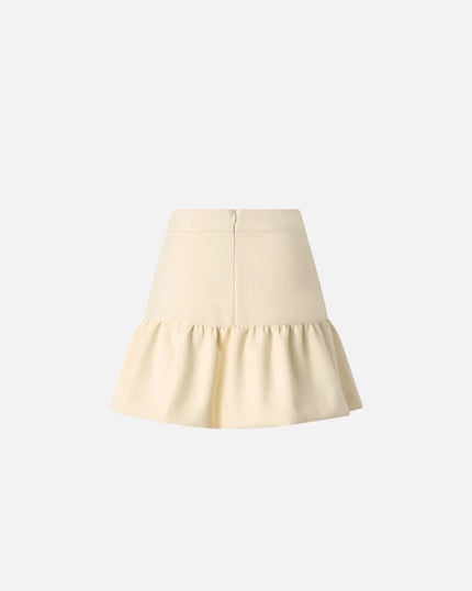 Mini Skirt with Flounce