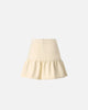 Mini Skirt with Flounce