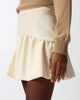 Mini Skirt with Flounce