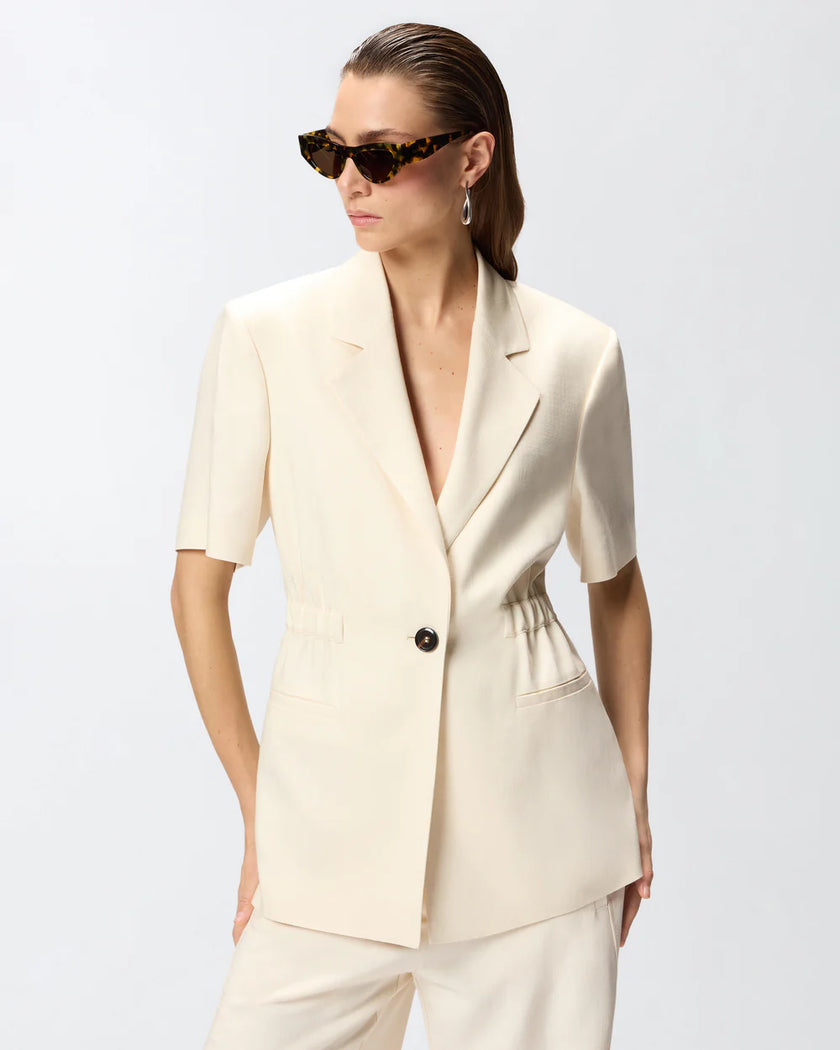 PINKO- Short Sleeved Jacket - Edit by Elaine Turner