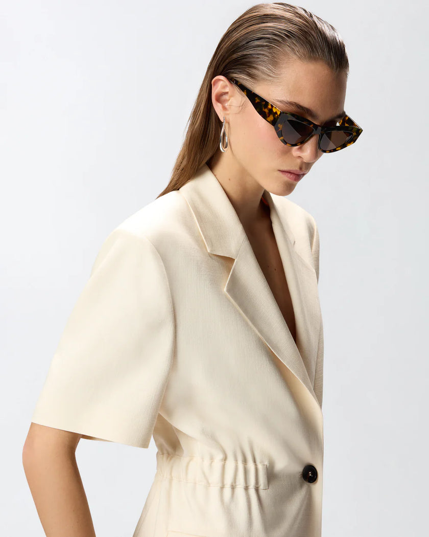 PINKO- Short Sleeved Jacket - Edit by Elaine Turner