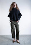Structured Batwing Poncho