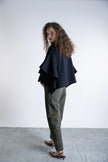 Structured Batwing Poncho