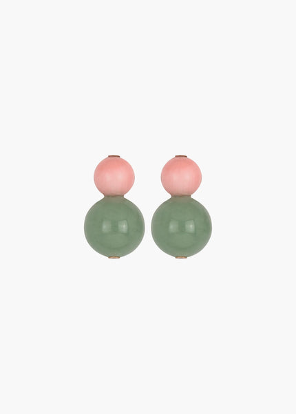 Cara Earring- Aventurine Multi