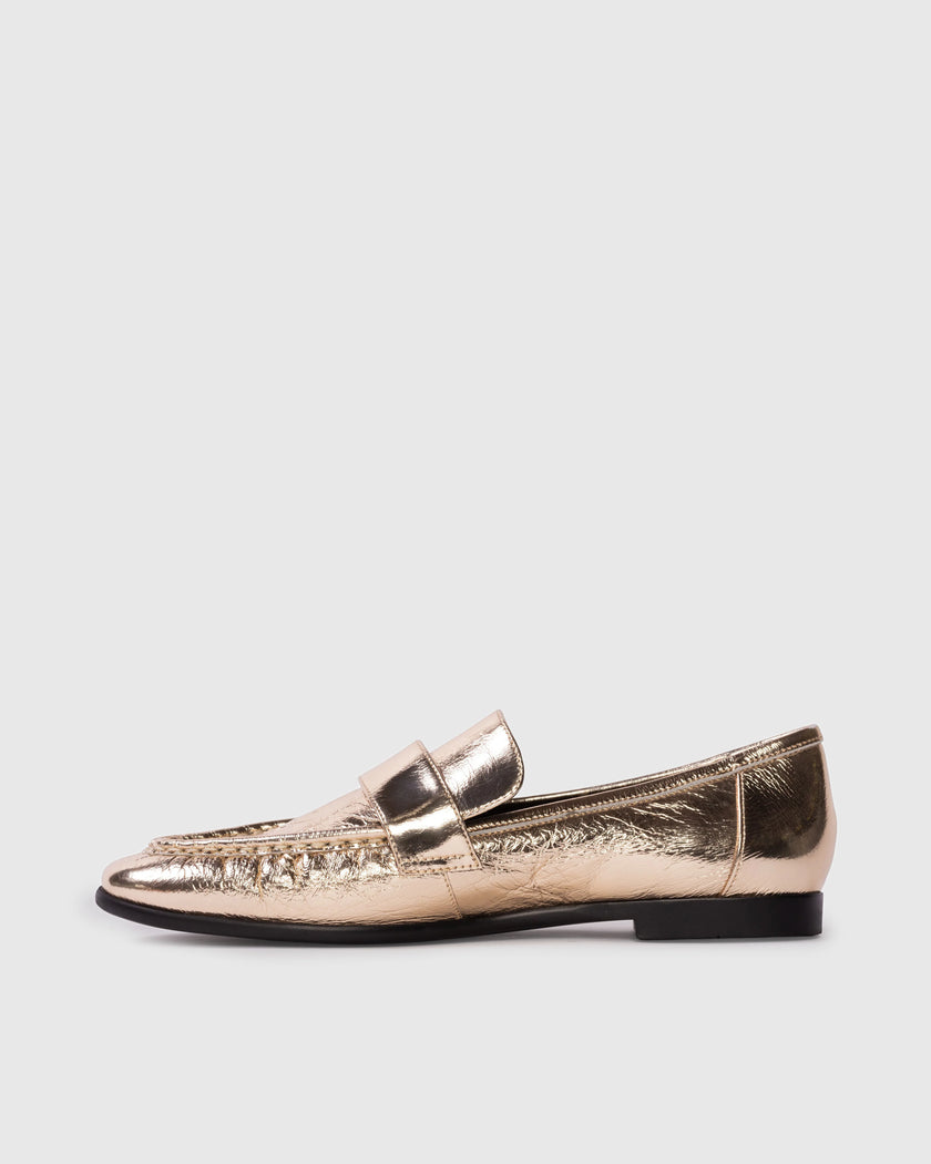 Arrow Gold Loafer