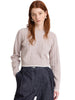 Cable Knit Crew Neck Sweater