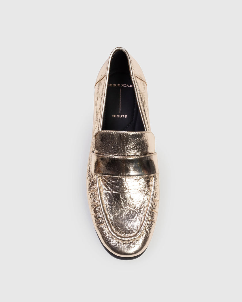 Arrow Gold Loafer