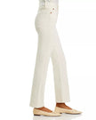 70s Crop Boot Cut Jeans- Vintage White