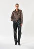 Kikkidea Animal Print Blouse