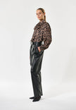 Kikkidea Animal Print Blouse