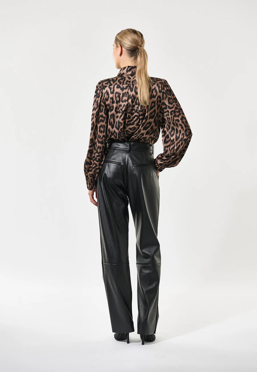 Kikkidea Animal Print Blouse