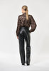 Kikkidea Animal Print Blouse